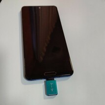 AQUOS R5G 908SH アースブルー ジャンク SIMロック解除済 _画像10