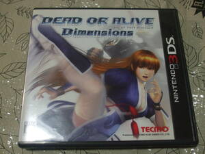 【3DS】 DEAD OR ALIVE Dimensions　②