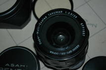 ちょい古の単焦点レンズ ペンタックス PENTAX Takumar 28mm F3.5 M42マウント used/カビあり 送料:520円　検) フード,前後キャップ付き_画像4
