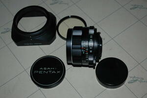 ちょい古の単焦点レンズ ペンタックス PENTAX Takumar 28mm F3.5 M42マウント used/カビあり 送料:520円　検) フード,前後キャップ付き