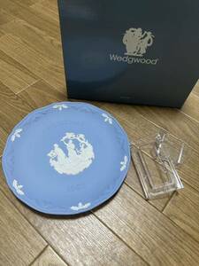 新品！WEDGWOOD クリスマスプレート ジャスパー ウェッジウッド プレート Xmas 1993年　'93