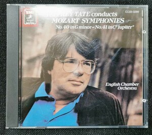 [1123] モーツァルト:交響曲第40＆41番「ジュピター」 / ジェフリー・テイト　CD