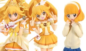 【送料無料】フィギュアーツZERO　スマイルプリキュア！ キュアピース３点セット　ジャンク品＋オマケ