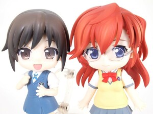 【送料無料】ねんどろいど 深夜アニメキャラ２体（貴月イチカ＆坂井和奏）ジャンク品