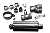 DELKEVIC スリップオンステンレスオーバルマフラー★HONDA NT650 / NT400 BROS/HAWK 1988-1993 350mm KIT04A0_画像1