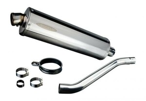 DELKEVIC スリップオンステンレスオーバルマフラー★YAMAHA TDM850 1991-2001 450mm KIT0651