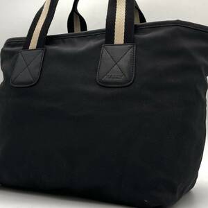 １円〜 ◇美品 格安スタート◇ BALLY バリー ハンドバッグ トートバッグ 腕かけ ミニボストン トレインスポッティング メンズ 大容量 黒