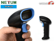 NETUM バーコードリーダー ワイヤレス ハンディタイプ 無線・有線接続対応 1次元コード USB2.0 高速読取 軽量 倉庫作業 棚卸_画像1