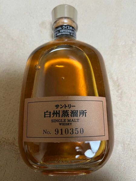 サントリー シングルモルトウイスキー 白州蒸溜所 300ml 43% 【箱無し・未開封】