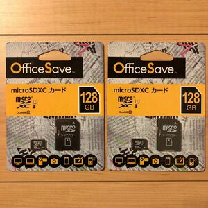 【2枚セット】IODATA Verbatim microSD 128GB SDXC OfficeSaveブランド