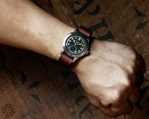 *30% off STONEWALL 24mm 時計ベルト アンティーク ビンテージ NATOベルト NATO 革 レザー アメリカ軍 米軍 ミリタリーウォッチ 軍用時計_画像5