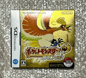 〈極美品・ポケウォーカー新品未開封〉NDS ニンテンドーDS ポケットモンスター ハートゴールド 金 Pokemon HeartGold