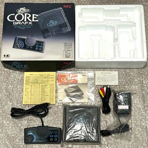 〈準美品・箱説付属・動作確認済み〉PCE PCエンジン コアグラフィックス 本体 PI-TG3 PC Engine CORE GRAFX NEC