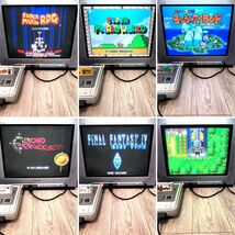 SFC スーパーファミコン 本体＋収納ケース＋スーパーマリオワールド・RPG・ファイナルファンタジーⅣイージータイプ・ロックマンX_画像9