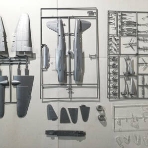 ジャンク★1/72 中島100式重爆撃機 呑竜 [H-102]★レベル Revell グンゼ 日本軍 航空機 軍用機 戦闘機 プラモ 絶版 ミリタリーの画像7