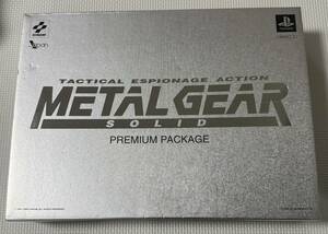 美品PS METAL GEAR SOLID PREMIUM PACKAGE メタルギアソリッド プレミアムパッケージ KONAMI コナミ 箱説帯付