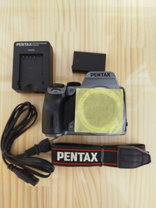 ★美品★ PENTAX ペンタックス K-70 シルキーシルバー ショット数 約5997回！ ストラップ付♪