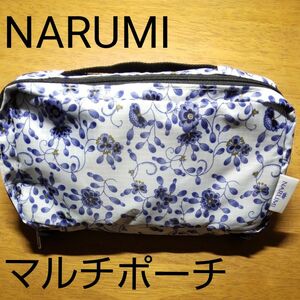 NARUMI オリジナルマルチポーチ　 ポーチ バッグ 花柄 小物