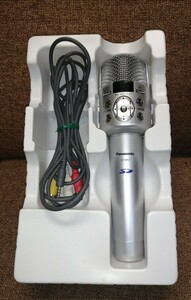 K44 Panasonic DO! KARAOKE SY-MK7A-S SDカラオケマイク (シルバー)