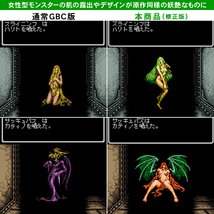 GBC バグ修正・原作移植版 ウィザードリィ3 ダイヤモンドの騎士 ゲームボーイカラー Wizardry_画像8