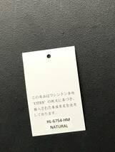 HB8809　ヒマラヤ クロコダイル 長財布 ラウンドファスナータイプ ワニ革 レザー NATURAL 小銭入れ 専用袋・箱付き 未使用品_画像10