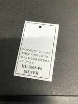 HB9138　パイソン 長財布 ラウンドファスナータイプ ヘビ革　シルバー 　 レザー 小銭入れ 箱付き 未使用品_画像8