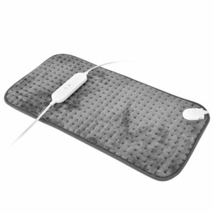  hot mat electric one person for electric mat hot carpet electric blanket underfoot heater 4 -step temperature adjustment 30×60cm protection against cold measures gray 