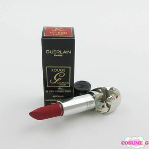  Guerlain rouge je luxur rear sveruveto#880 ruby red re Phil unused C052