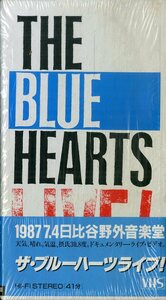 H00017632/VHSビデオ/THE BLUE HEARTS (ザ・ブルーハーツ・甲本ヒロト・真島昌利)「ライブ！1987.7.4 日比谷野外音楽堂 (MVPS-3・パンク