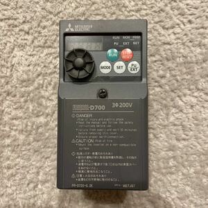 インバーター FR-D720-0.2K D700 シリーズ単相220V 0.2KW