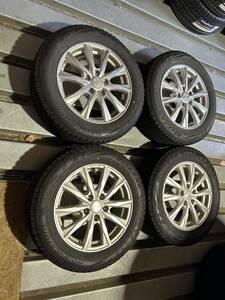 中古冬タイヤホイールセット　205/60R16　BRIDGESTONE VRX2 ウェッズ ジョーカー　4本セット　送料安★☆