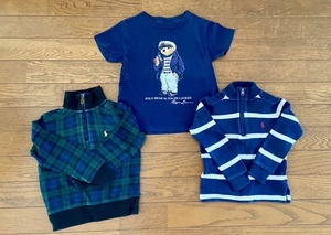 ★POLO RALPH LAUREN （ポロ ラルフローレン） KIDS　正規品　3/3T　3枚セット★まとめ売り