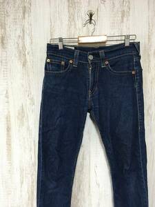 P516☆【502 ストレッチスリム ジーンズ】LEVIS リーバイス デニム W28 L32