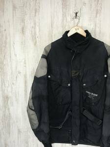 556☆【GORE-TEX バイクウェア ライディングジャケット】ROUGH＆ROAD 黒 シンサレート M