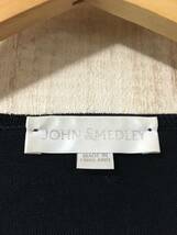 795☆【英国製 ニュージーランド メリノウールニットセーター】JOHN SMEDLEY ジョンスメドレー M 紺_画像4