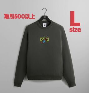 Disney | Kith for Mickey & Friends Goofy Classic Logo Crewneck Lサイズ キス ディズニー ミッキー グーフィー クルーネック スウェット