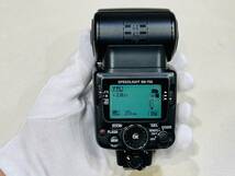 H4953 1円～ 【綺麗品】Nikon ニコン SB-700 スピードライト ストロボ バウンスアダプター スタンド ソフトケース付 通電確認済み_画像6