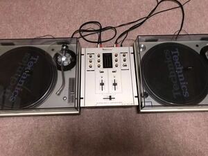 Technics SL-1200MK5 2台　SH-DJ1200 ミキサー　DJセット