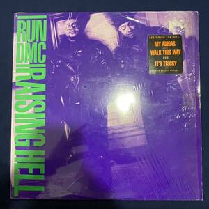 Master Disk刻印 【US盤】Run DMC 「Raising Hell」LP（12インチ）シュリンク シール Profile Records(PRO-1217)/Hip Hop LP レコード