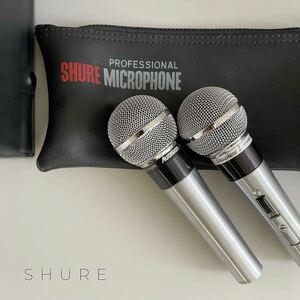 動作品 2点 SHURE シュアー 565SD Unisphere I USA製 AUDISION DM-16000 ダイナミック マイク ボーカル ビンテージ PA 機器 札幌