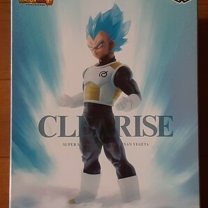 ドラゴンボール 超 CLEARISE 超サイヤ人 ゴッド 超サイヤ人 ベジータ フィギュア 開封品 アミューズメント 限定 景品 非売品の画像1