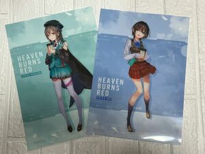 新品　HEAVEN BURNS RED ファイル/ERIKA AOI /ICHIKO OHSHIMA