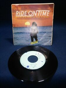 【EPレコード】◆山下達郎「RIDE ON TIME/RAINY WALK」◆見本盤/1980年/昭和/AIR-503◆
