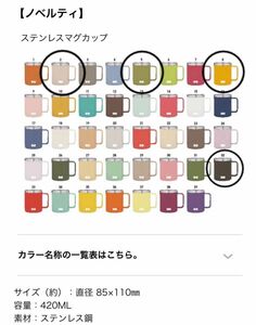 ユニクロ　 ノベルティ　ステンレスマグカップ　4個セット