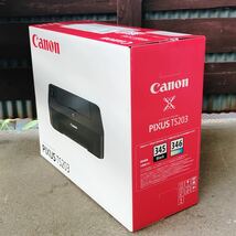 ★在庫一掃セール★ 未使用 プリンター 本体 印刷機 CANON TS203 BB キャノン 送料無料_画像3