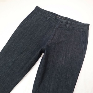  large size PREMIUM Theory premium theory MANNING-L wide Denim dark blue strut jeans lady's size 32 XXL 2XL 3L corresponding 
