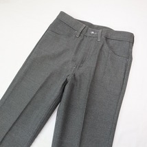 未使用タグ付き デッドストック品 Levi's Saddleman Jeans リーバイス サドルマンジーンズ フレアパンツ 80s 日本製 グレー サイズ29 S相当_画像4
