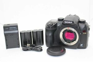 ■美品■シグマ SIGMA SD14 ボディ デジタル一眼レフカメラ■バッテリー2個付き■Z2980