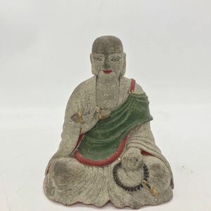 仏像 置物 古物 骨董品 石仏 彫刻品(検 仏教 宗教 日本 ASIA buddah ブッダ 地蔵 中国 アジア 古玩 魔除け 縁起物 石像 NN12B08