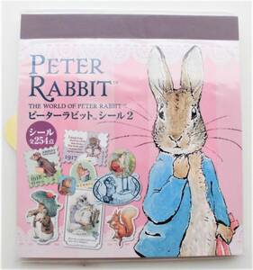 ピーターラビット Peter Rabbit シール まるごとシールブック (2) ビアトリクス・ポター Beatrix Potter 小学館 新品 未開封